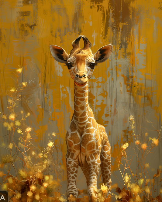 Giraffe's Calf